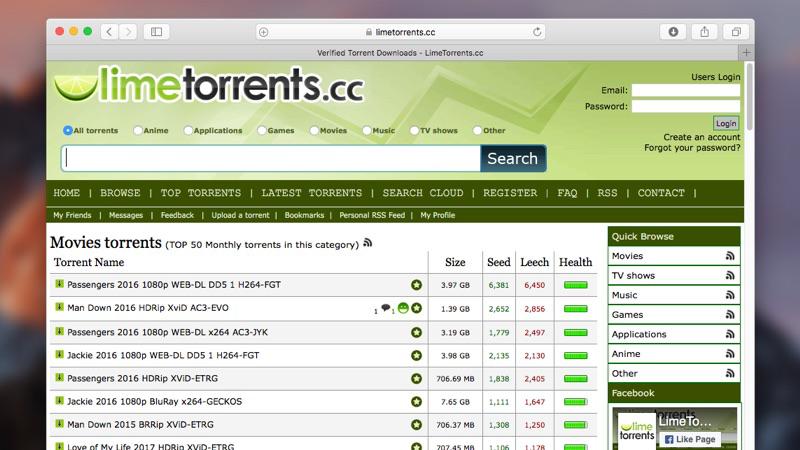 best torrent website for mac